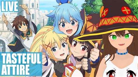 KonoSuba's fanservice .